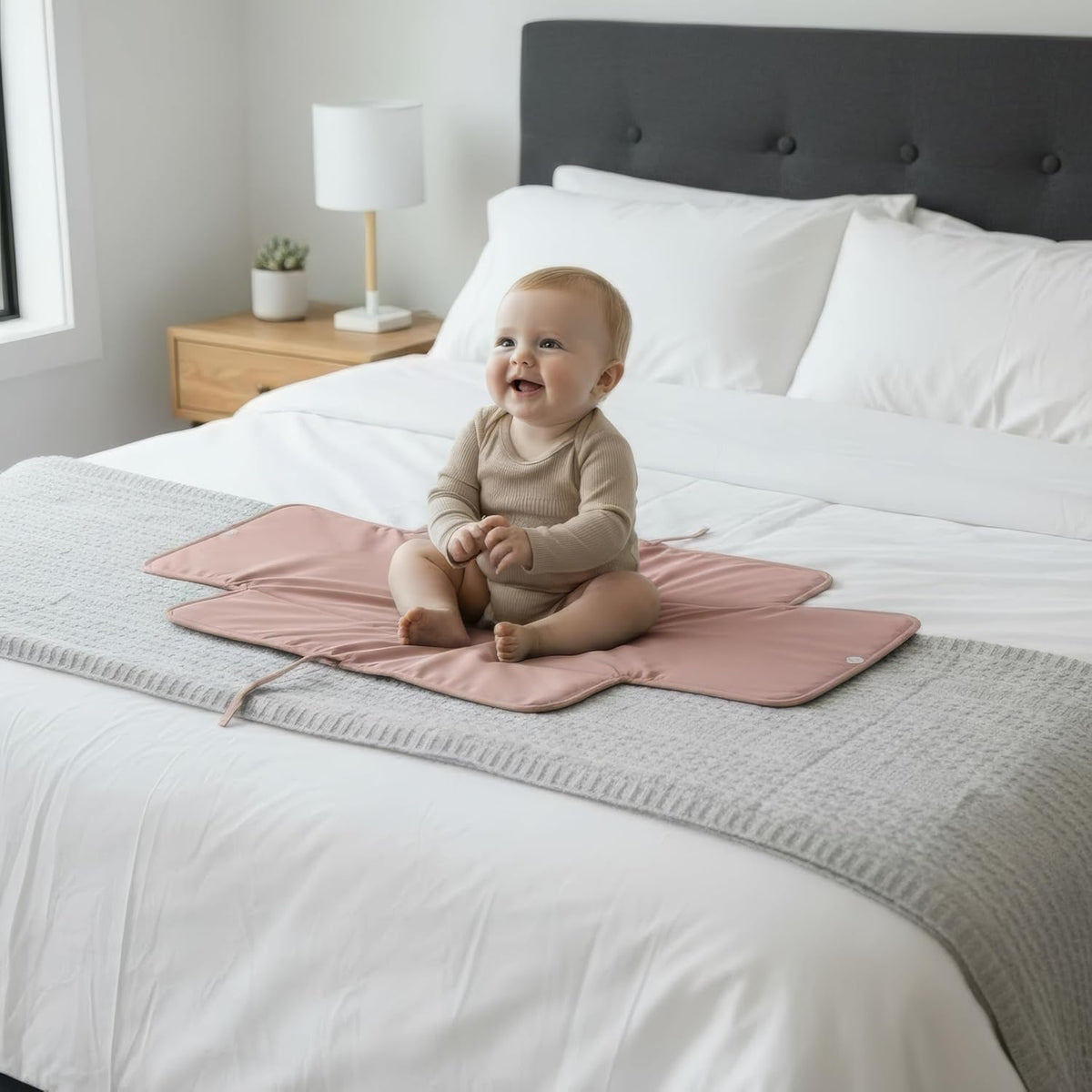 Portable Diaper Changing Pad - Soft and Easy to Clean Mat for Babies
