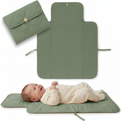 Portable Diaper Changing Pad - Soft and Easy to Clean Mat for Babies