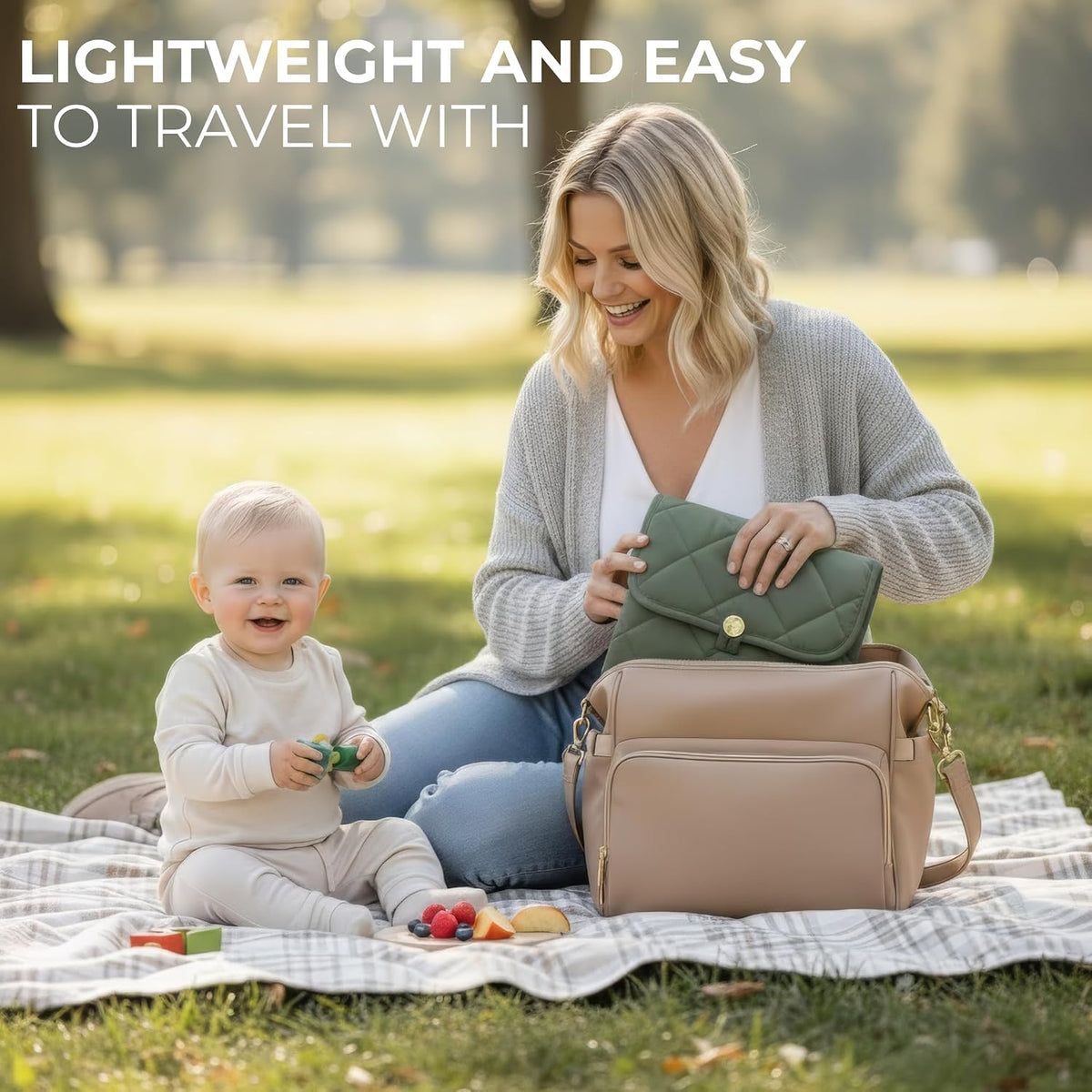 Portable Diaper Changing Pad - Soft and Easy to Clean Mat for Babies