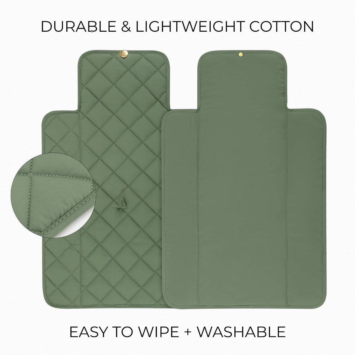 Portable Diaper Changing Pad - Soft and Easy to Clean Mat for Babies