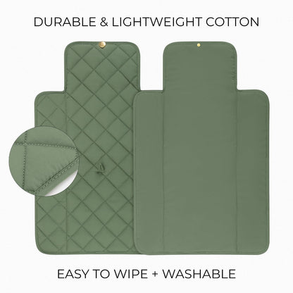 Portable Diaper Changing Pad - Soft and Easy to Clean Mat for Babies