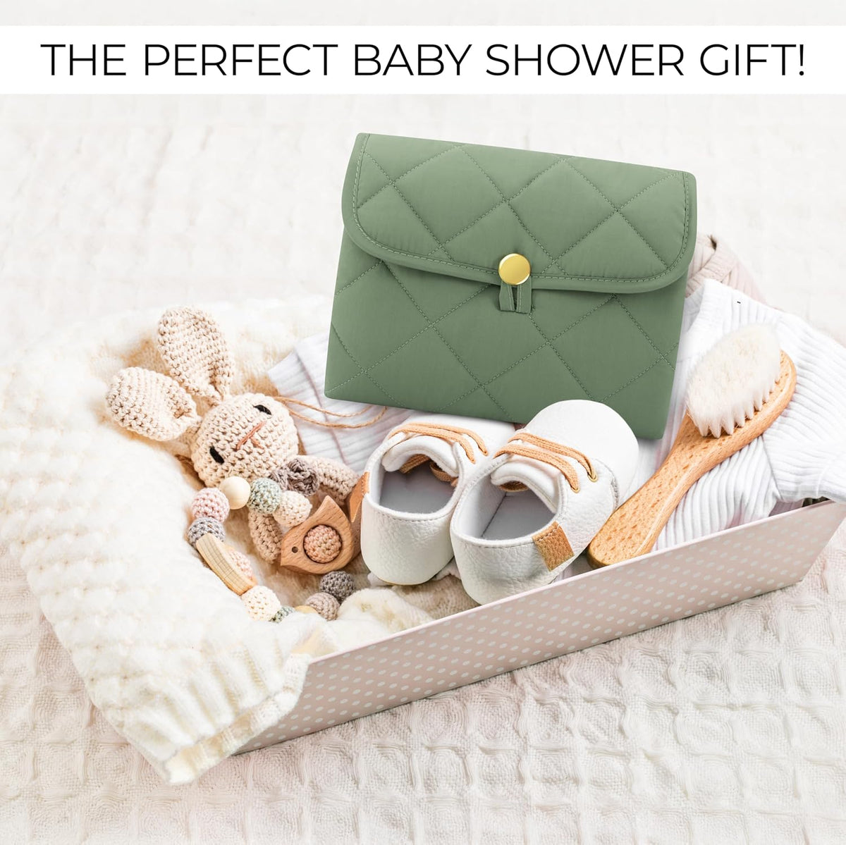 Portable Diaper Changing Pad - Soft and Easy to Clean Mat for Babies