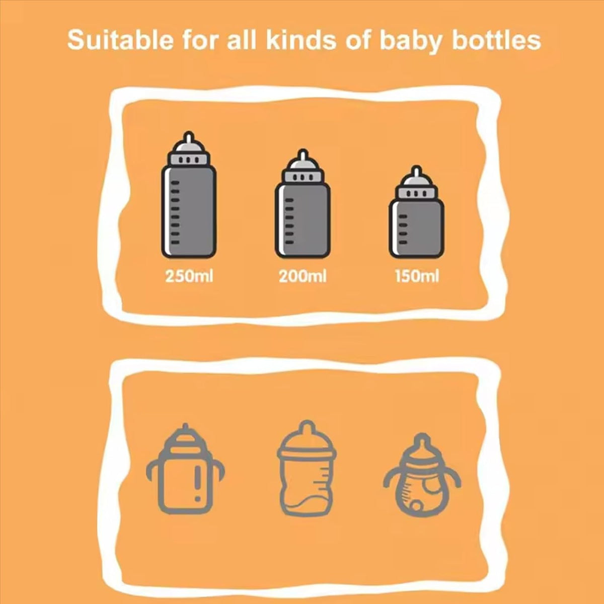 Baby Bottle Warmer Feeding Heater USB Portable Milk Portable Bottle Warmer Travel for car