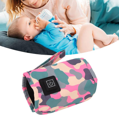 Baby Bottle Warmer Feeding Heater USB Portable Milk Portable Bottle Warmer Travel for car