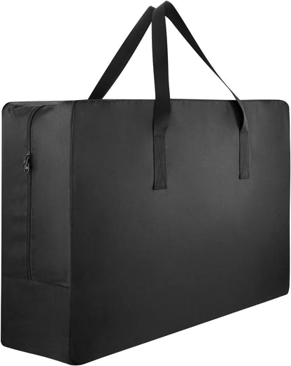 Black Storage Bag for Wagon, 32 Inch Water Resistant Sports Duffel, Protective Cover, Folding Outdoor Travel Equipment Zipper Bag for Strollers, Garden Cart, Camping