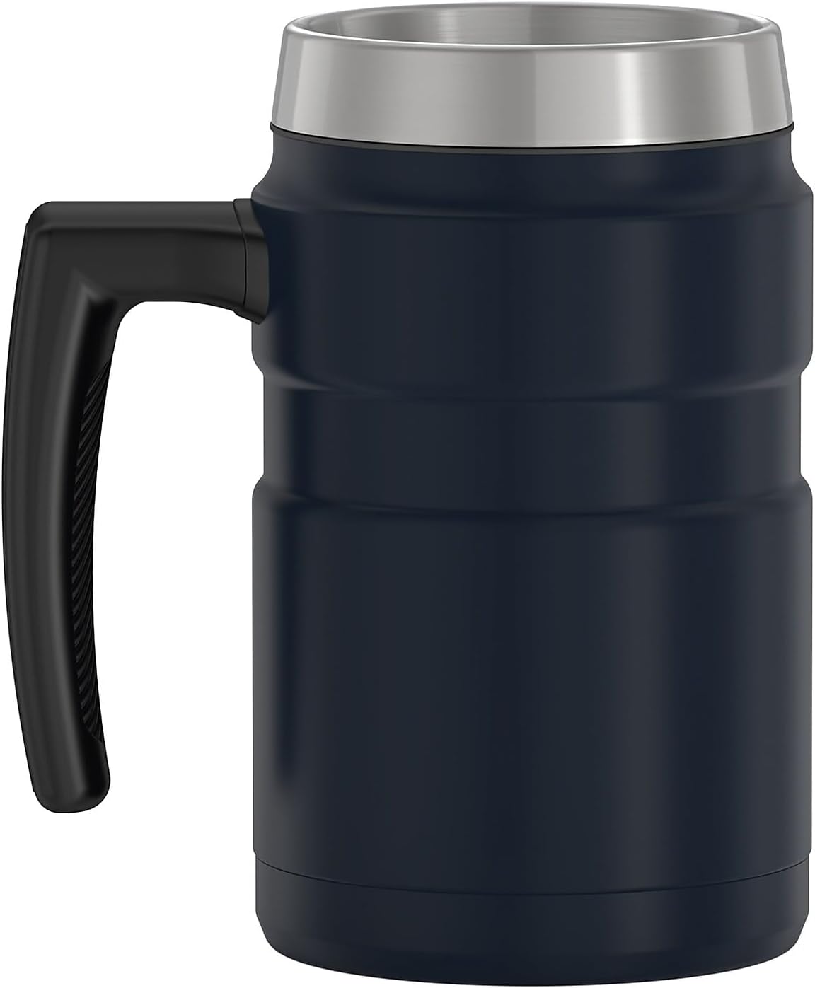 Stainless King 16 Ounce Coffee Desk Mug, Matte Steel