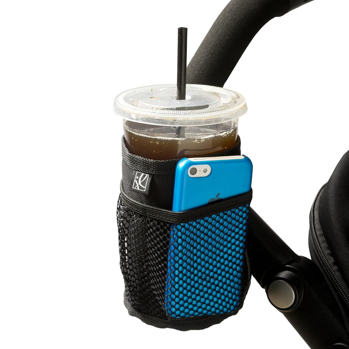 J.L. Childress Universal Cup N Stuff Stroller Cup & Phone Holder, Black