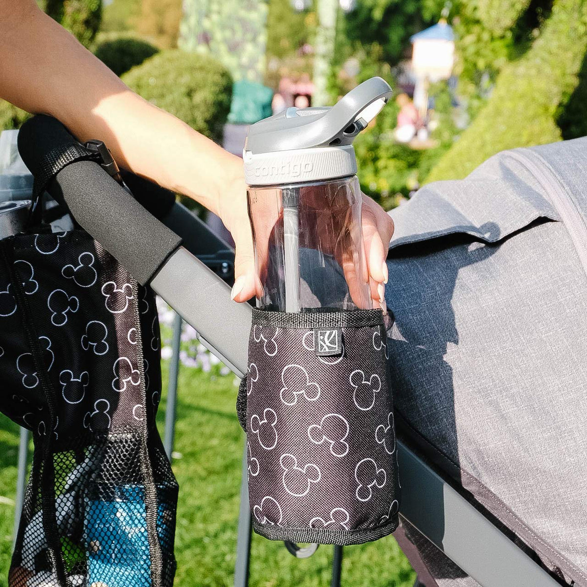 J.L. Childress Universal Cup N Stuff Stroller Cup & Phone Holder, Black