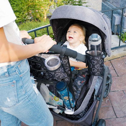 J.L. Childress Universal Cup N Stuff Stroller Cup & Phone Holder, Black