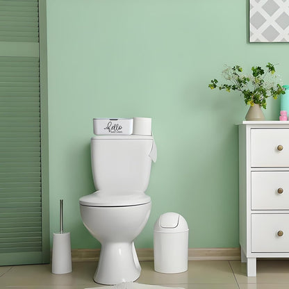 Hello Sweet Cheeks Baby Wipes Dispenser for Bathroom Rustic