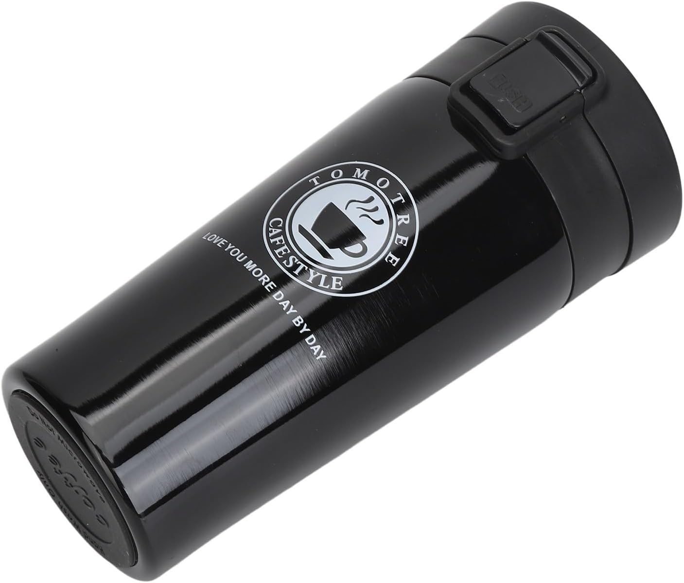 Insulated Coffee Cup, Premium Stainless Steel Double Wall Travel Mug with Leakproof Snap Flip Lid s and Office Use 380ml