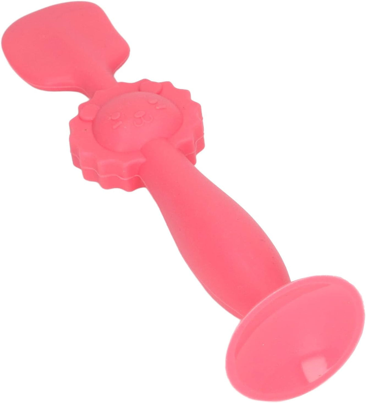 Baby Diaper Cream Spatula Soft Silicone Skin Friendly Applicator with Suction Base for Baby Butt Care Safe Gentle and Easy to Use 5.9 Inches Height (Blue)