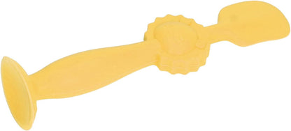 Baby Diaper Cream Spatula Soft Silicone Skin Friendly Applicator with Suction Base for Baby Butt Care Safe Gentle and Easy to Use 5.9 Inches Height (Blue)