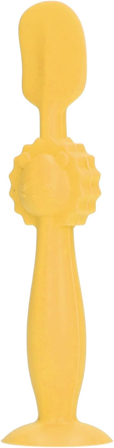 Baby Diaper Cream Spatula Soft Silicone Skin Friendly Applicator with Suction Base for Baby Butt Care Safe Gentle and Easy to Use 5.9 Inches Height (Blue)