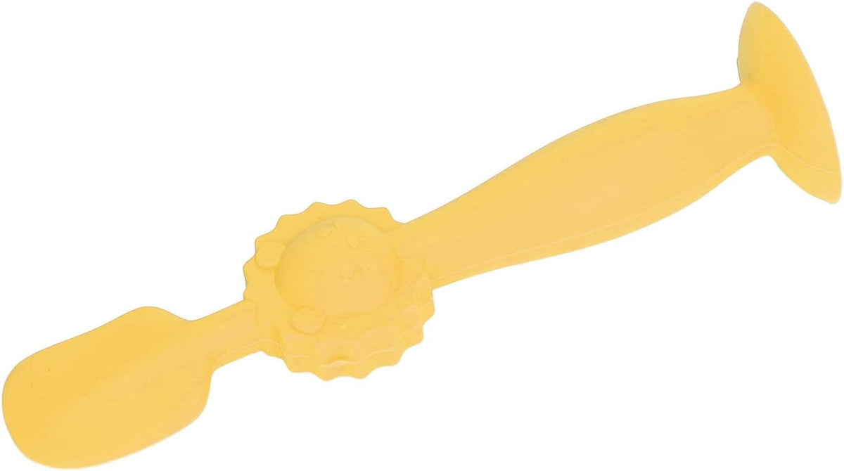 Baby Diaper Cream Spatula Soft Silicone Skin Friendly Applicator with Suction Base for Baby Butt Care Safe Gentle and Easy to Use 5.9 Inches Height (Blue)