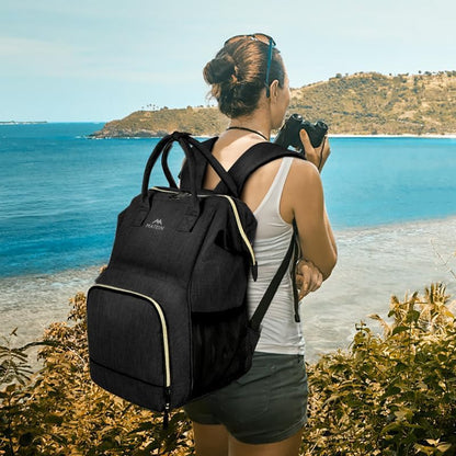 Insulated Lunch Backpack for Women, 15.6 Inch Work Laptop Backpack
