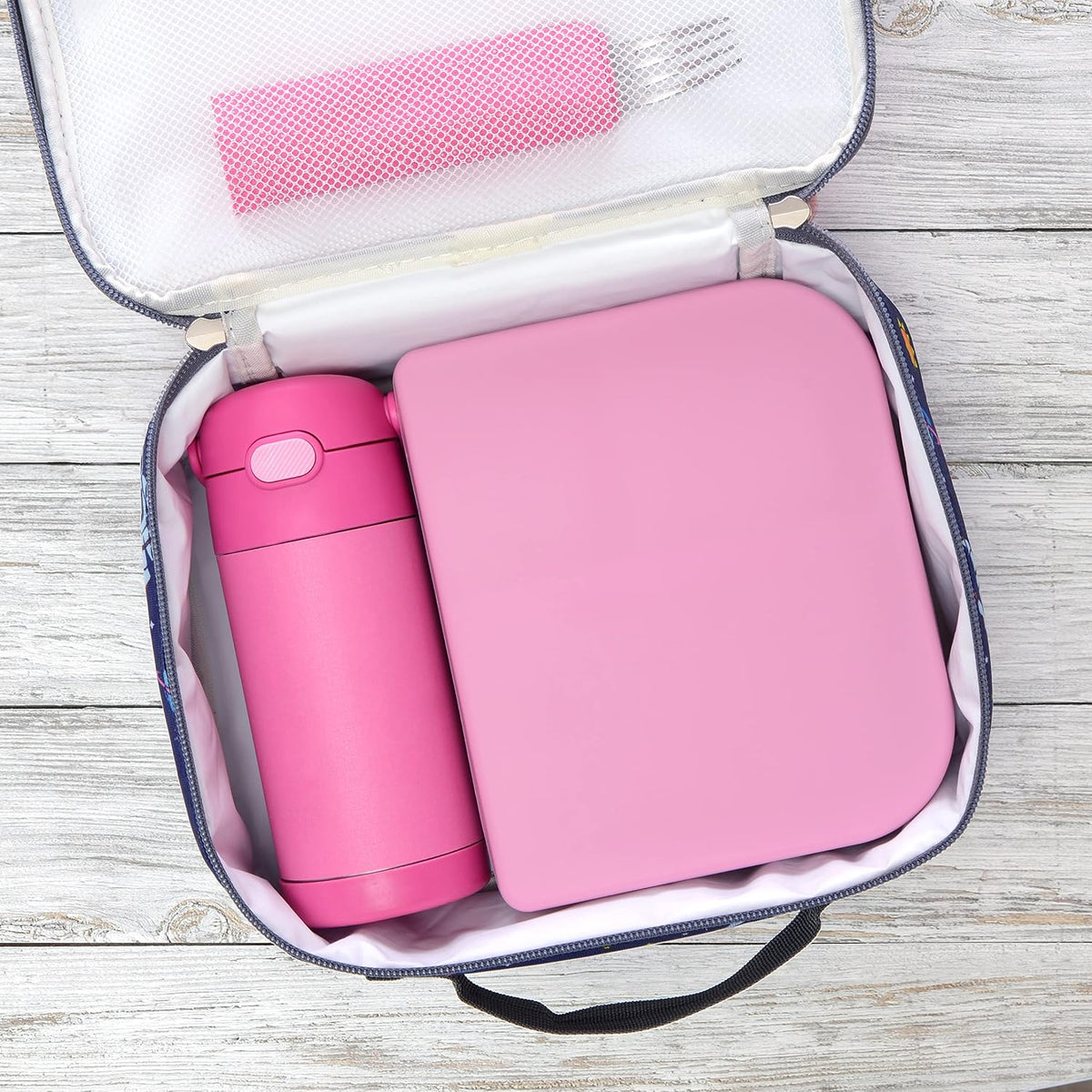 Unbreakable Silicone Lunch Box for Kids and Adults - Leak Proof Divided Bento Box (Plum)