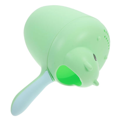 Hippo Shampoo Rinse Cup Baby Bath Cup for Hair Washing Easy-Grip Handle Water Pouring Scoop Toddler Bath Rinser for Comfortable Rinsing 7.67 X 6.29 X 3.93 in