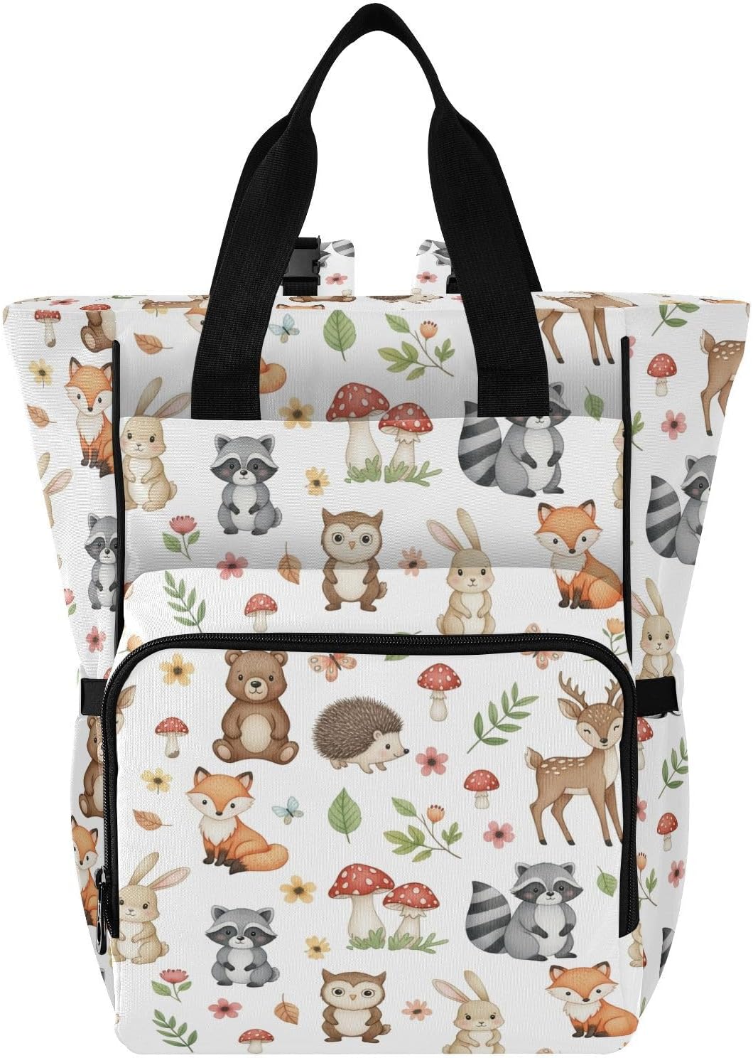 Leopard Light Gray Diaper Bag Backpack Insulated Pockets Organizer Bag Diaper Backpack for Boy Girl Unisex Baby Women Travel - Colors A