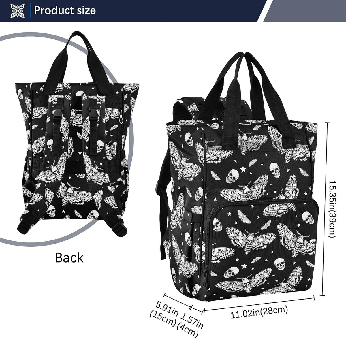 Leopard Light Gray Diaper Bag Backpack Insulated Pockets Organizer Bag Diaper Backpack for Boy Girl Unisex Baby Women Travel - Colors A