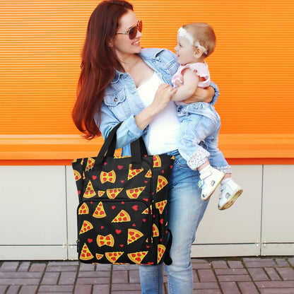 Leopard Light Gray Diaper Bag Backpack Insulated Pockets Organizer Bag Diaper Backpack for Boy Girl Unisex Baby Women Travel - Colors A