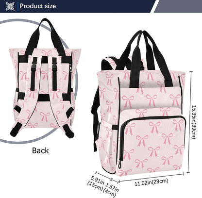 Leopard Light Gray Diaper Bag Backpack Insulated Pockets Organizer Bag Diaper Backpack for Boy Girl Unisex Baby Women Travel - Colors A