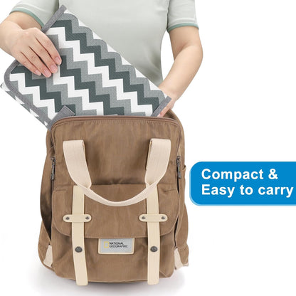 Portable Diaper Changing Pad, Waterproof Baby Changing Mat, Foldable Travel Diaper Changing Pads for Baby
