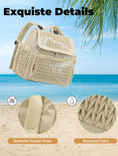 Diaper Bag Small Diaper Backpack Stylish Baby Travel Backpacks with Insulated Pockets