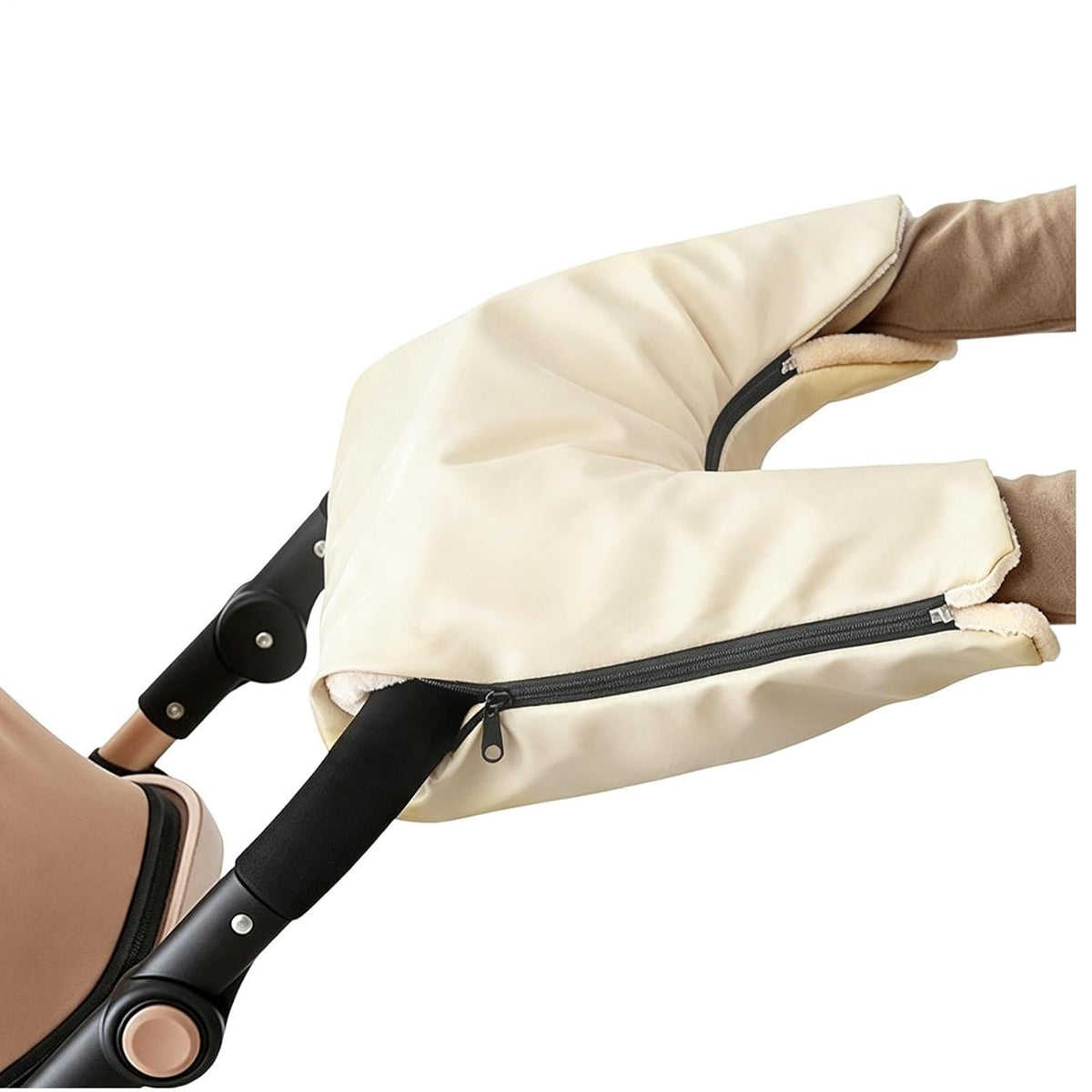 Portable Stroller Hand, Muff Universal Waterproof, Windproof Warm Fleece