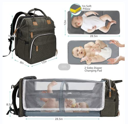 Large Diaper Bag Backpack