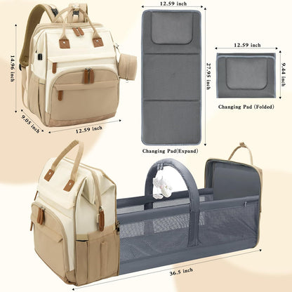 Large Diaper Bag Backpack