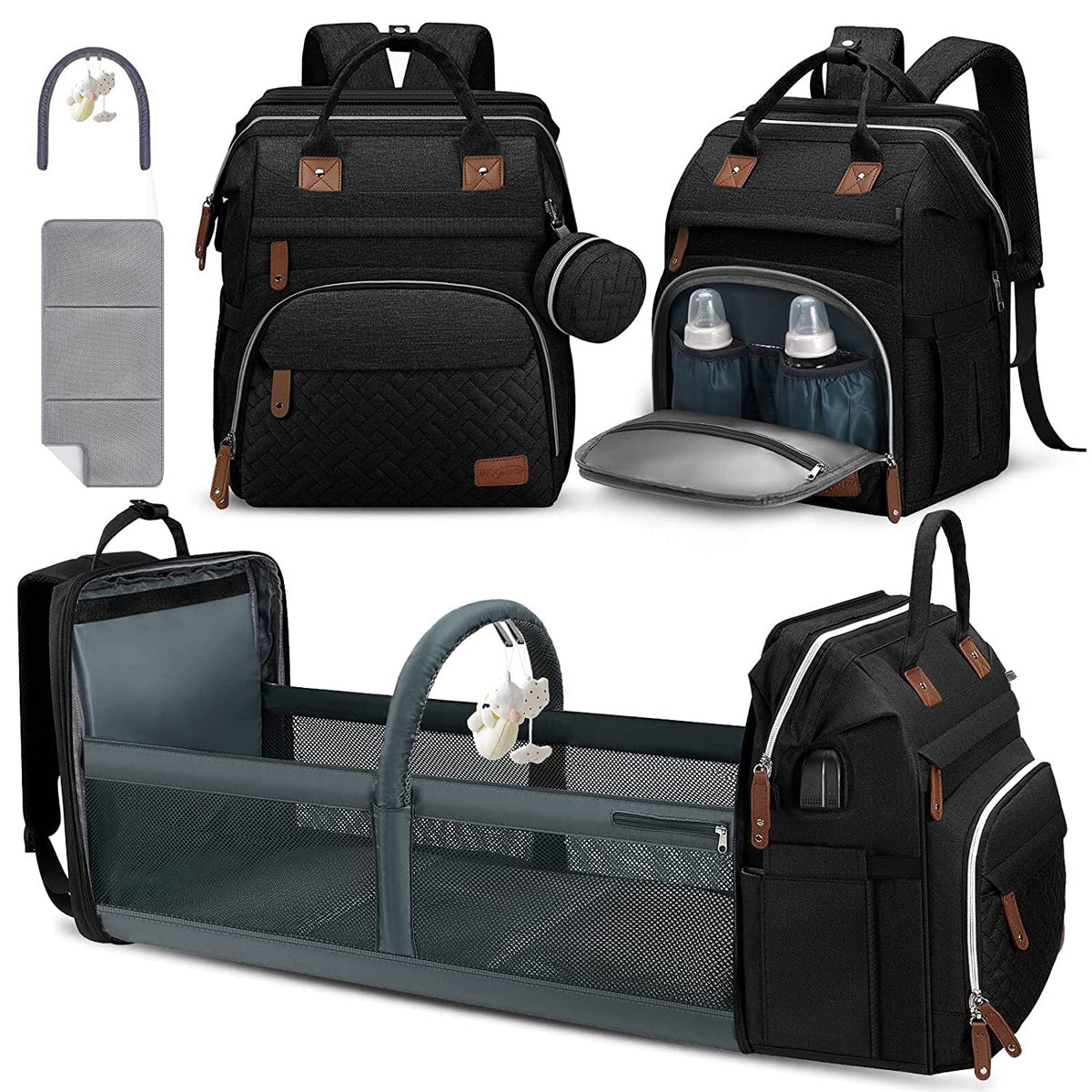 Large Diaper Bag Backpack