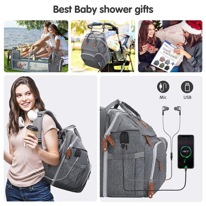 Large Diaper Bag Backpack