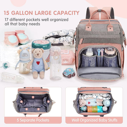 Large Diaper Bag Backpack