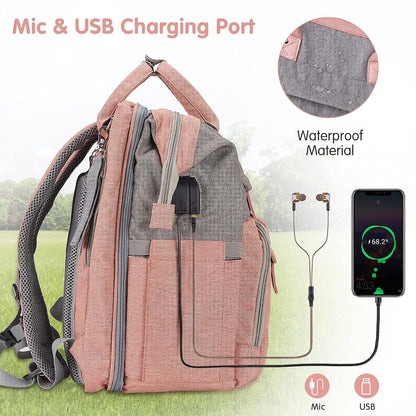 Large Diaper Bag Backpack