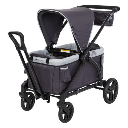 Expedition 2-in-1 Push/Pull Wagon with Canopy, Liberty Midnight - Colors A