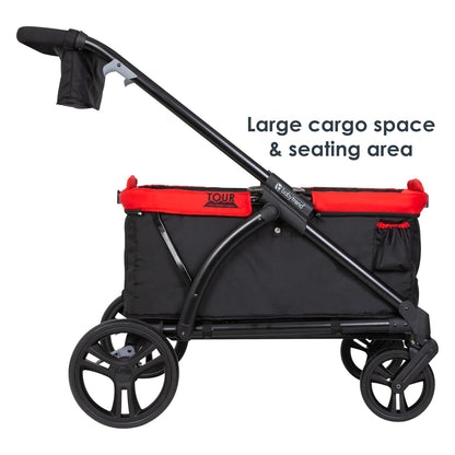 Expedition 2-in-1 Push/Pull Wagon with Canopy, Liberty Midnight - Colors A