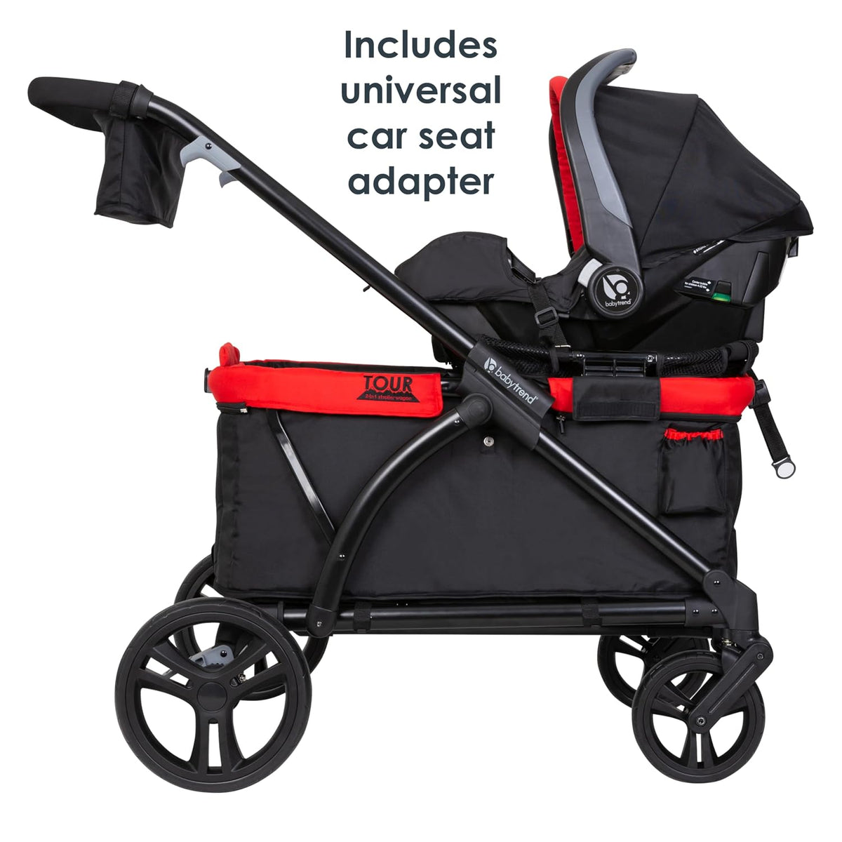 Expedition 2-in-1 Push/Pull Wagon with Canopy, Liberty Midnight - Colors A