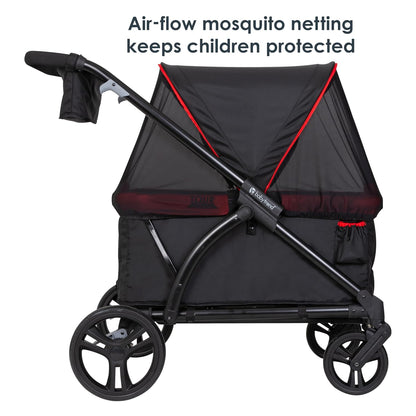 Expedition 2-in-1 Push/Pull Wagon with Canopy, Liberty Midnight - Colors A