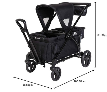 Expedition 2-in-1 Push/Pull Wagon with Canopy, Liberty Midnight - Colors A
