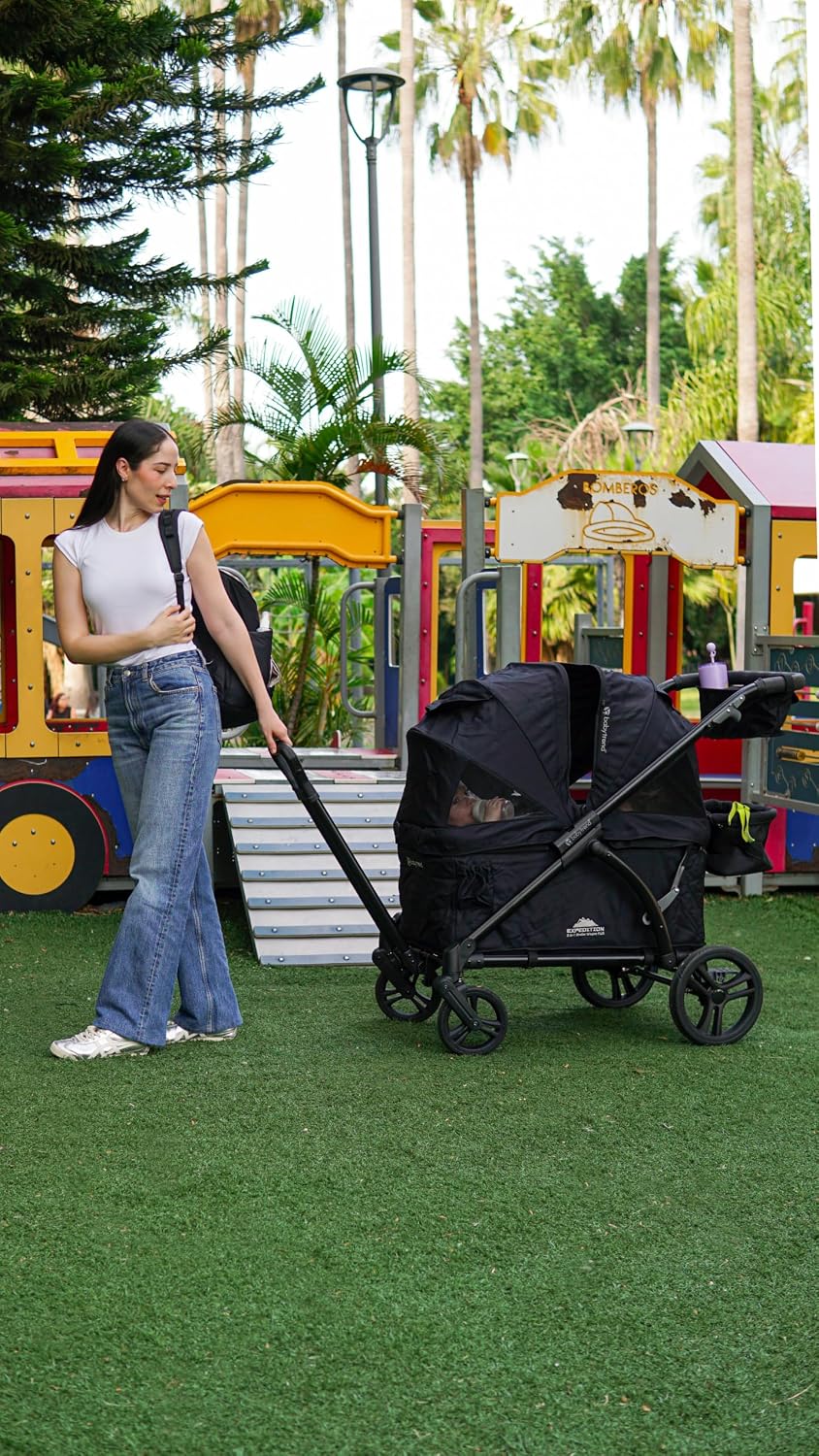Expedition 2-in-1 Push/Pull Wagon with Canopy, Liberty Midnight - Colors A