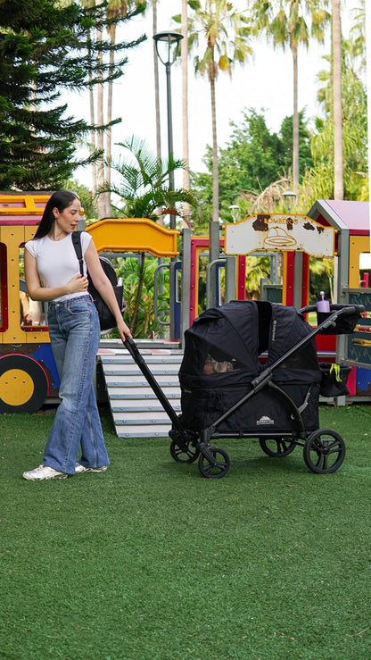 Expedition 2-in-1 Push/Pull Wagon with Canopy, Liberty Midnight - Colors A