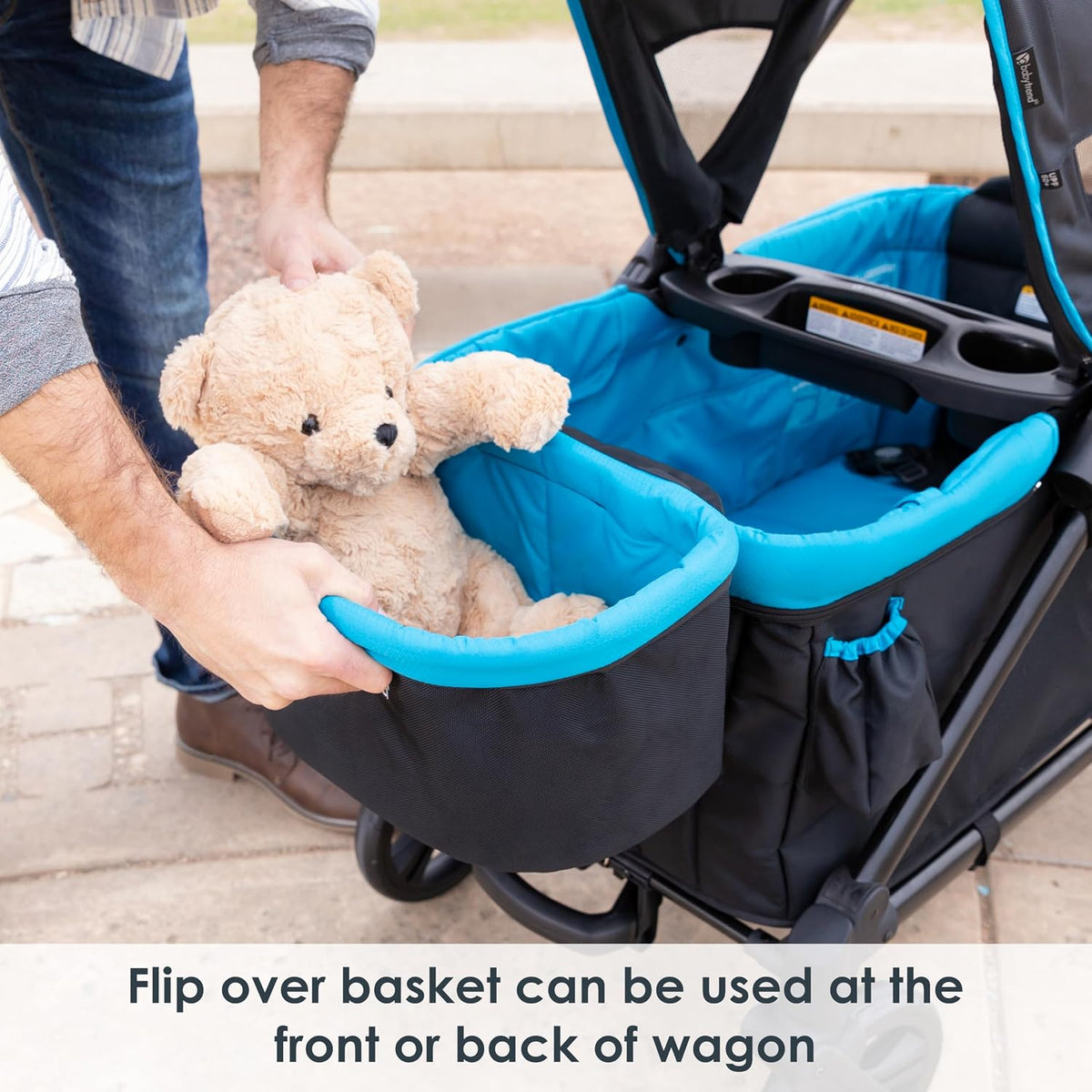 Expedition 2-in-1 Push/Pull Wagon with Canopy, Liberty Midnight - Colors A