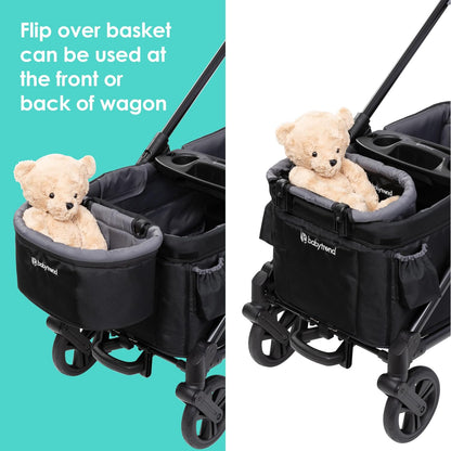 Expedition 2-in-1 Push/Pull Wagon with Canopy, Liberty Midnight - Colors A