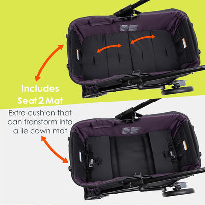 Expedition 2-in-1 Push/Pull Wagon with Canopy, Liberty Midnight - Colors A