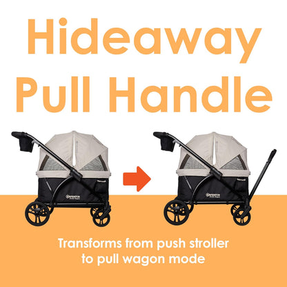 Expedition 2-in-1 Push/Pull Wagon with Canopy, Liberty Midnight - Colors A