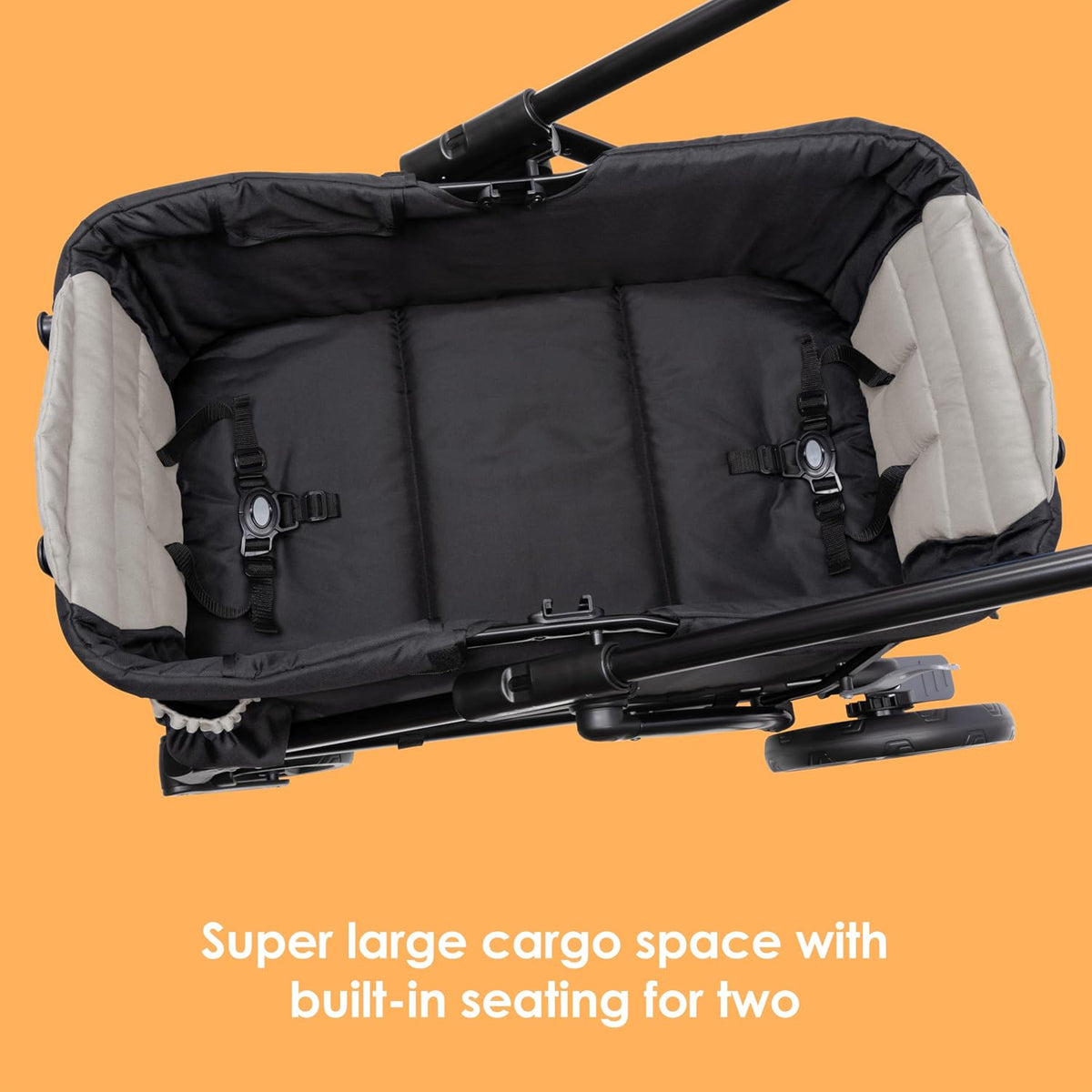 Expedition 2-in-1 Push/Pull Wagon with Canopy, Liberty Midnight - Colors A