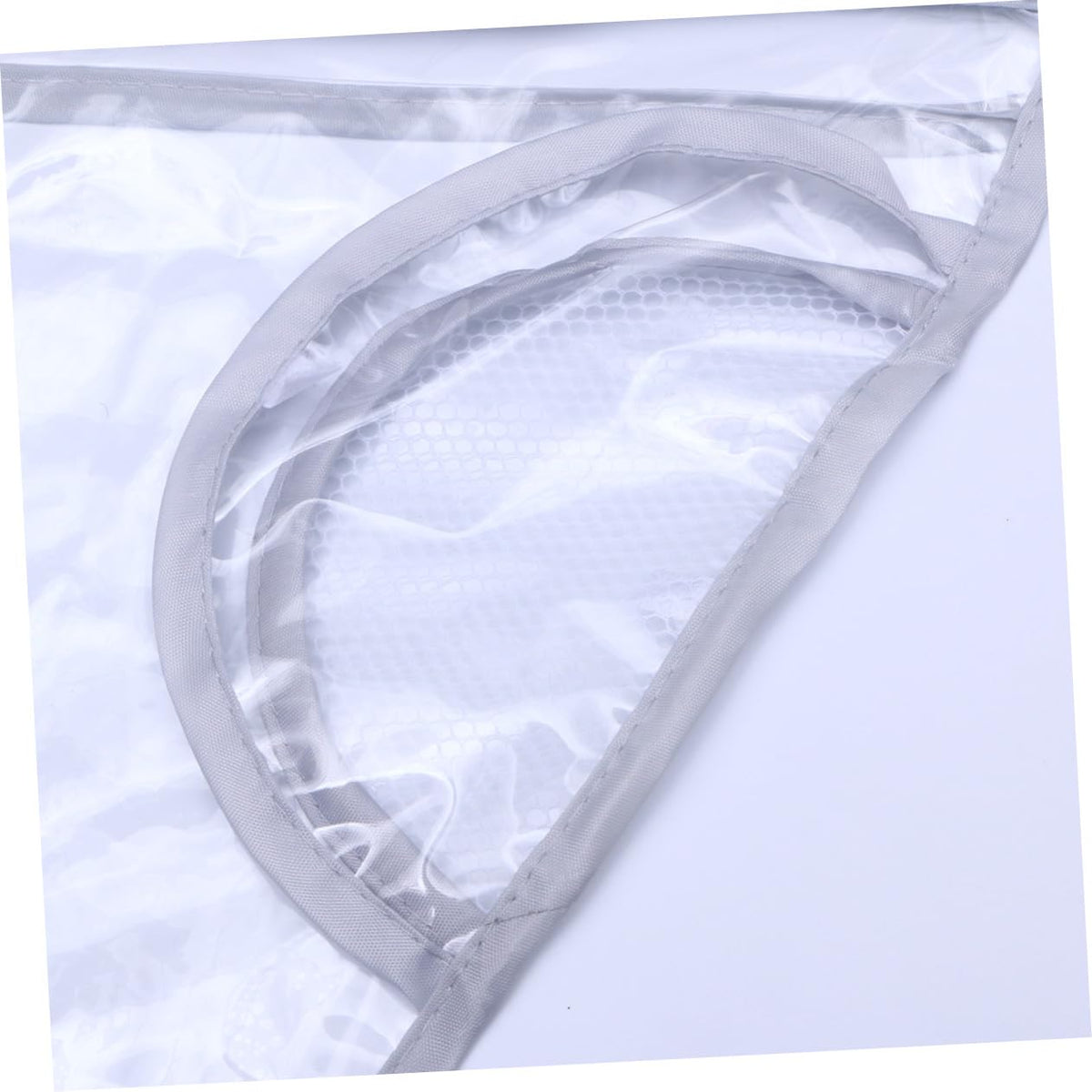 Clear Rain Cover for Strollers Windproof EVA Material with Ventilation for Comfortable Protection from Rain Snow and Wind Easy to Install