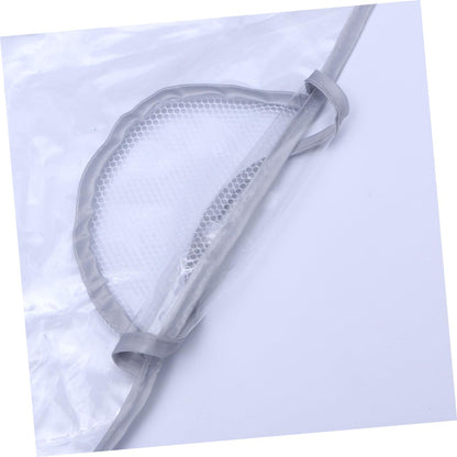 Clear Rain Cover for Strollers Windproof EVA Material with Ventilation for Comfortable Protection from Rain Snow and Wind Easy to Install
