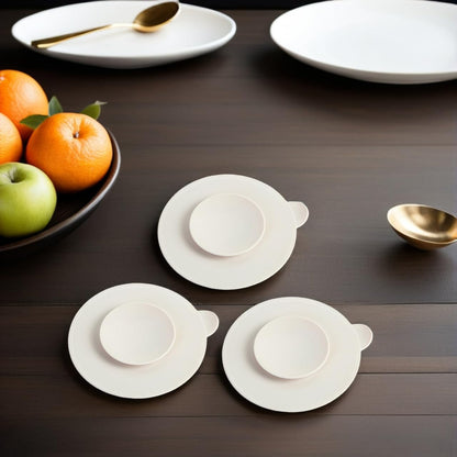 Suction Plates Double Sided Suction Cups Plate Cup s Silicone Utensil Rest 3pcs Silicone Double Sided s Utensil Rest Sucker Pads